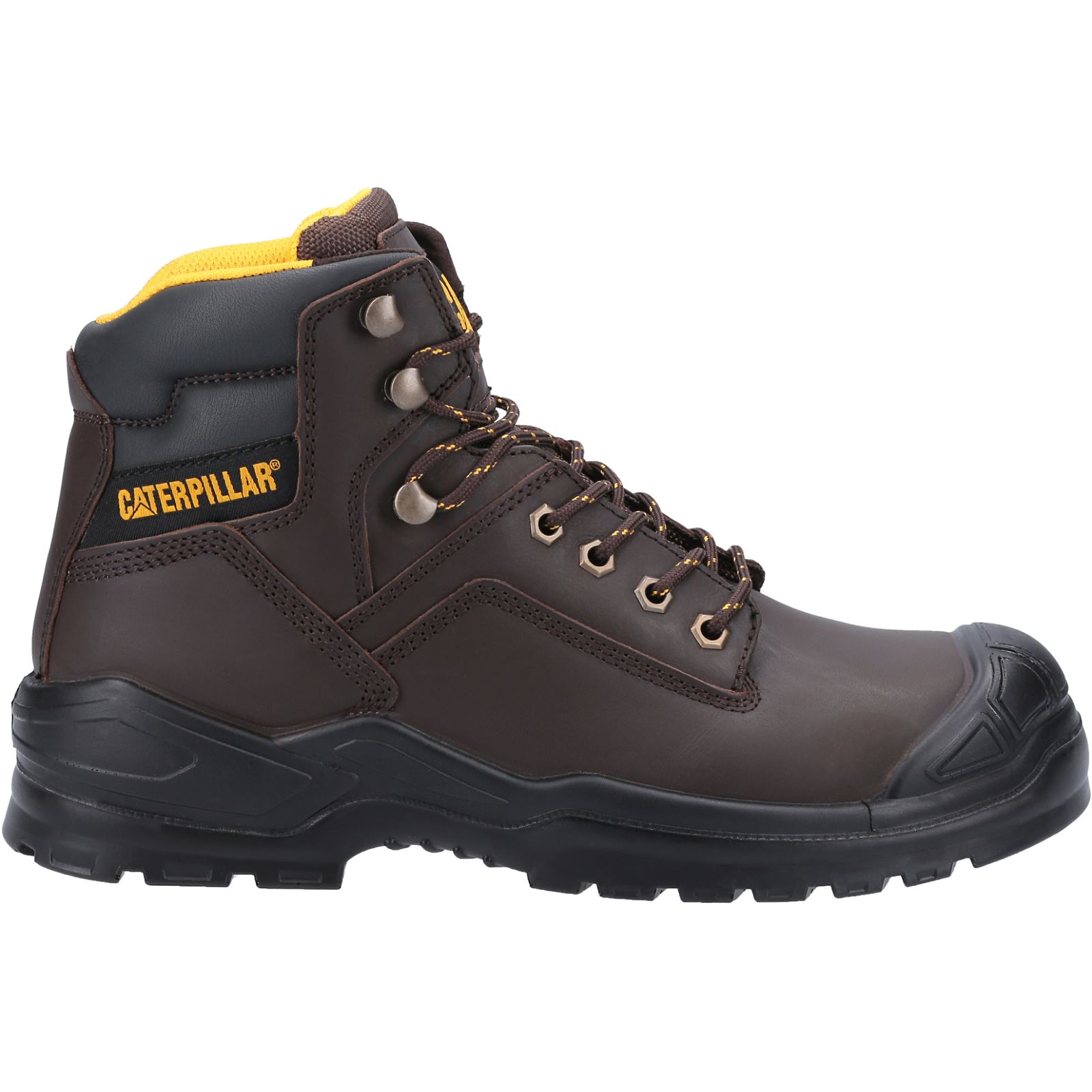 Caterpillar Men's Striver Bump Steel Toe S3 Src Work Boots Brown CAT-51649